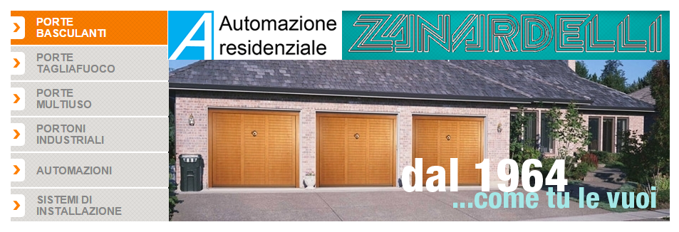 Basculanti ZANARDELLI